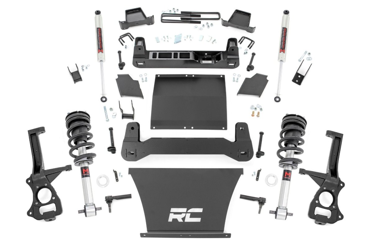 Chevrolet Silverado 1500 Suspension Lift Kit - Rough Country - 4 Inch Lift Kit - '19-'24